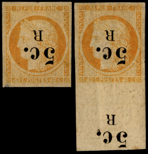 Lettre et marque postale